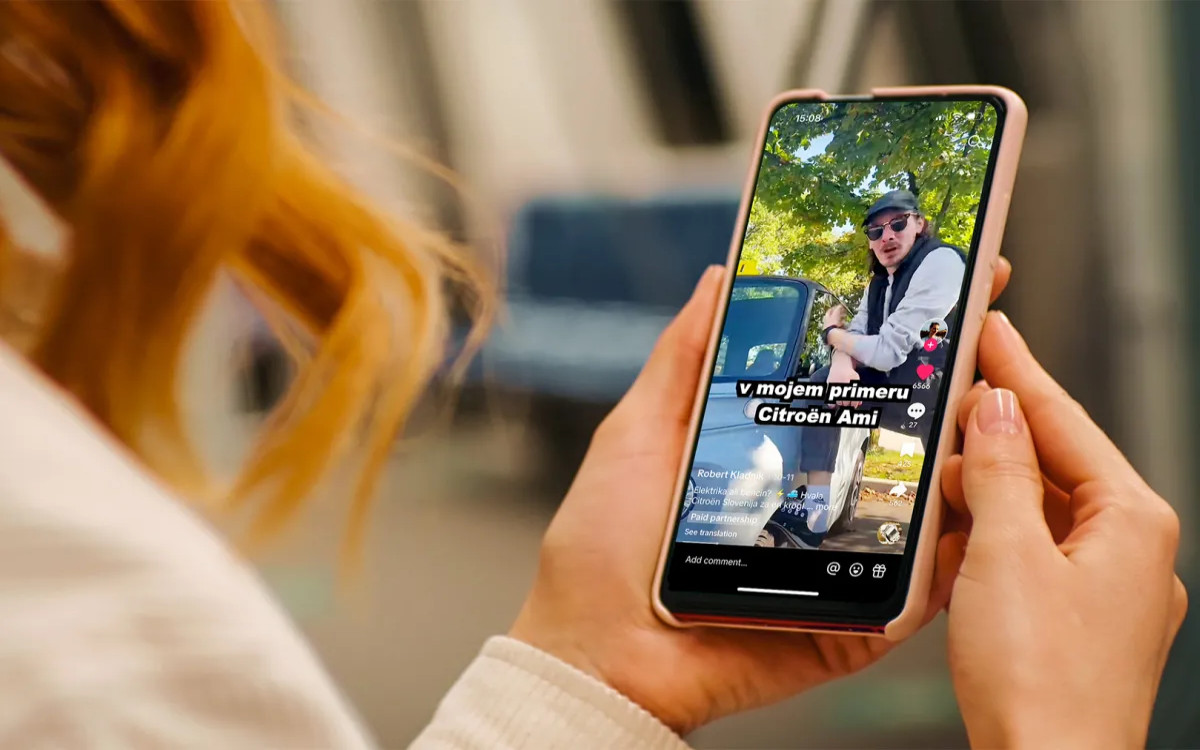 Citroën AMI navdušil na TikToku in Instagramu