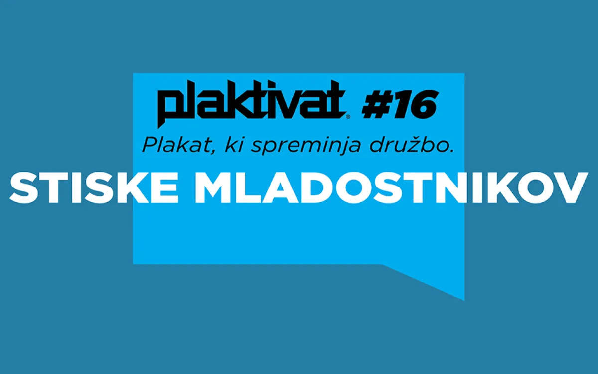 Na 16. Plaktivatu zmagalo delo »Vse je kul«