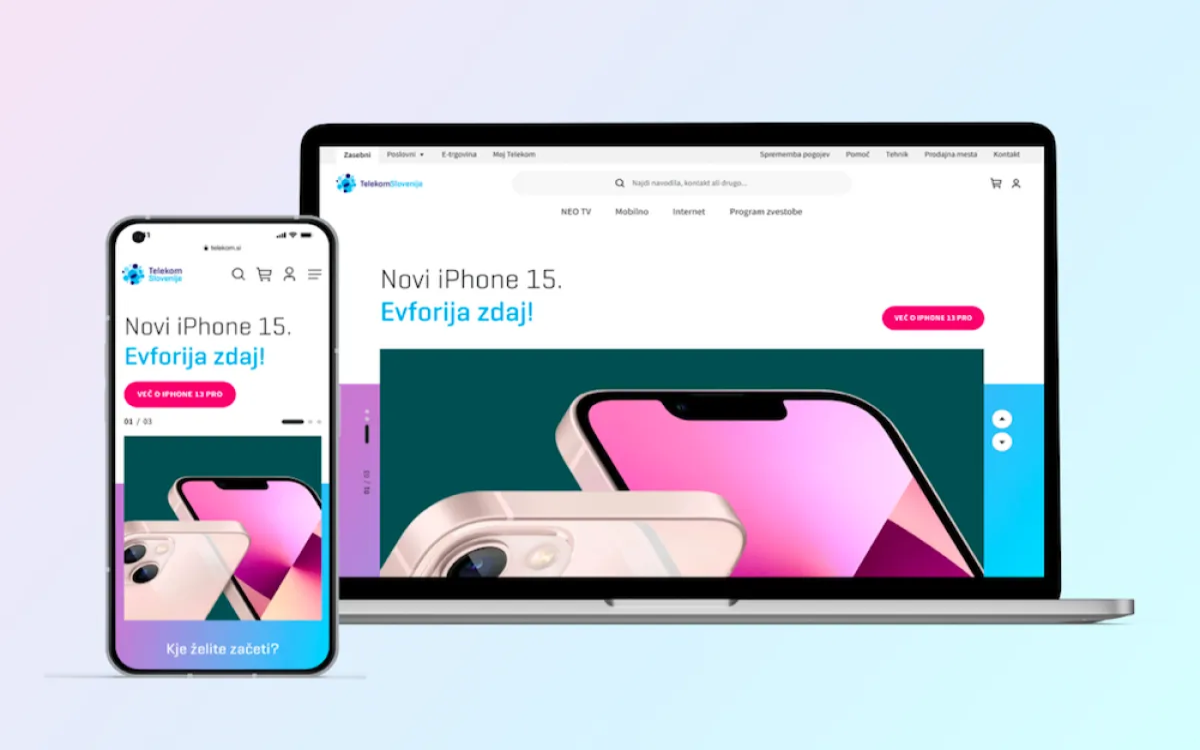 Portali Telekoma Slovenije v novi podobi