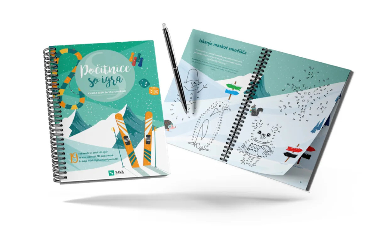 Zavarovalnica Sava s knjigo iger vabi k zabavnemu in varnemu preživljanju počitnic