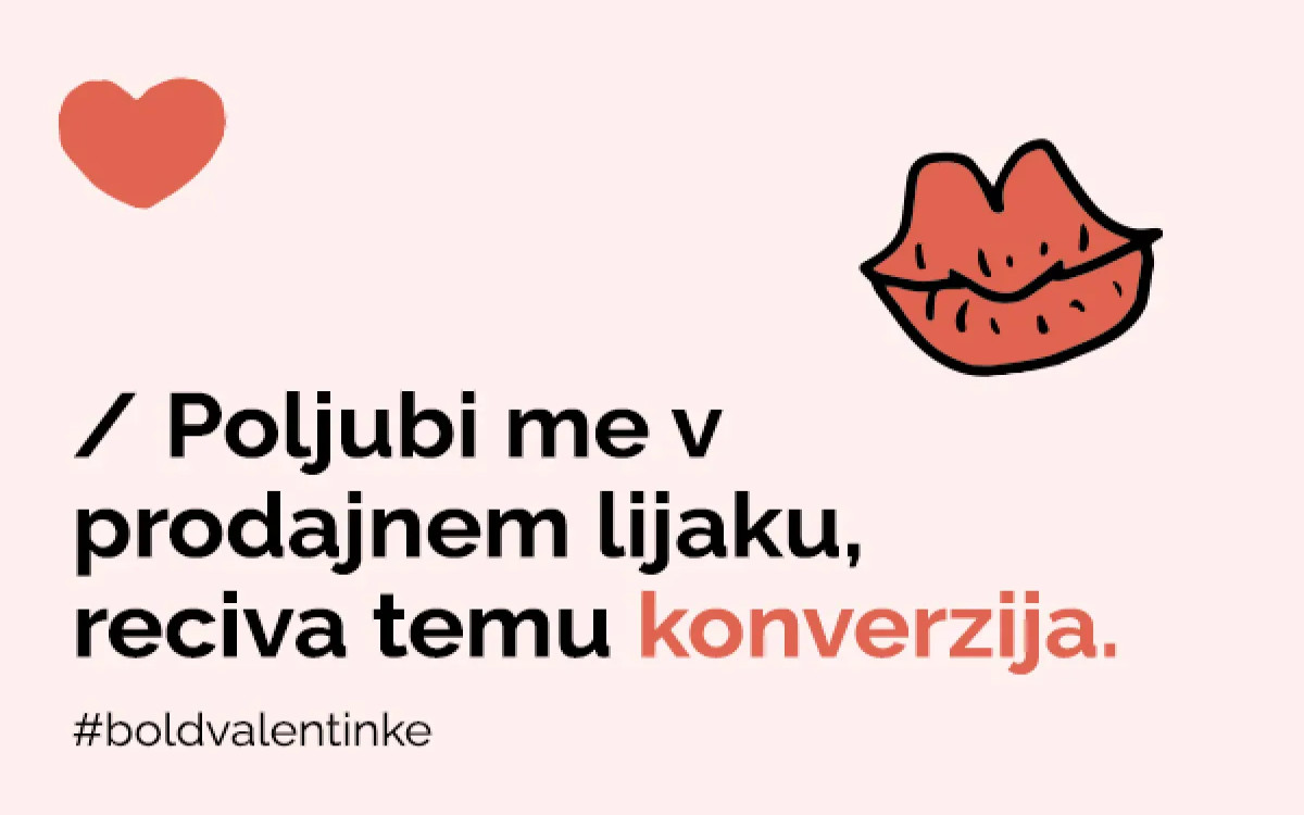 Opazili smo: Bold valentinke