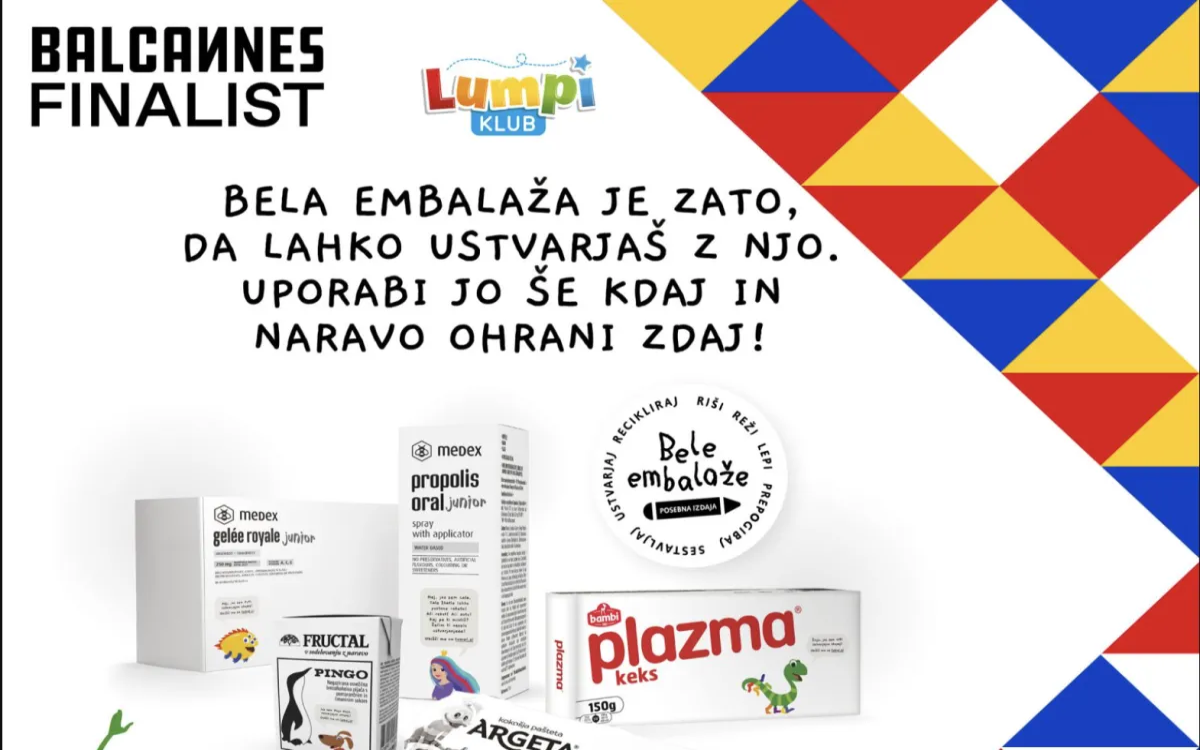 V finalu BalCannesa tudi Mercatorjeve »Bele embalaže«