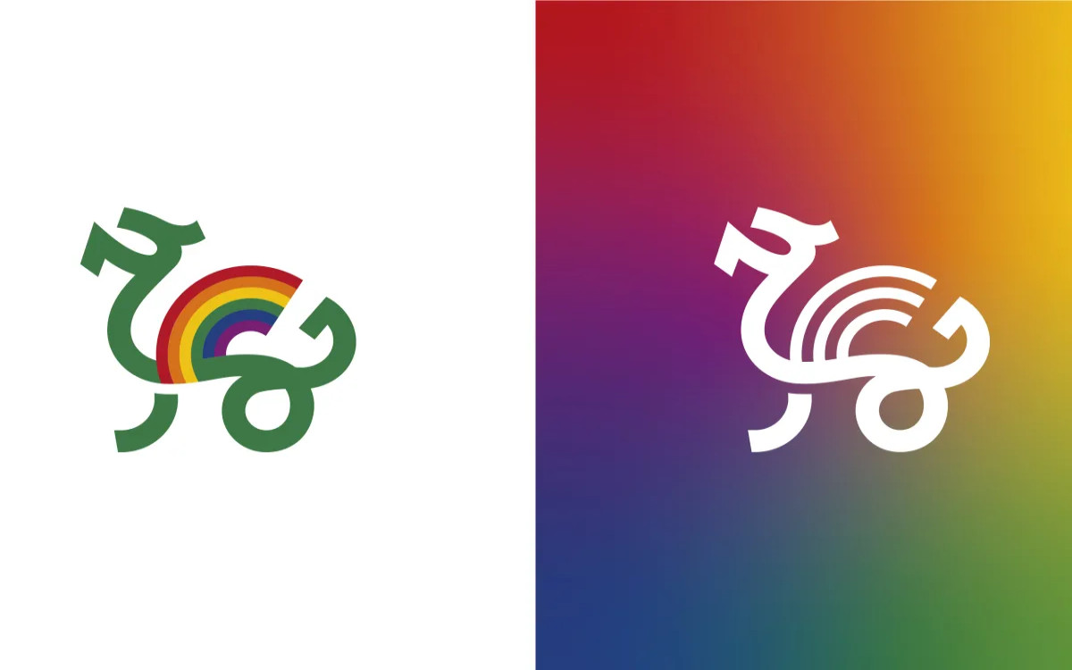 Opazili smo: Mavrični zmaj kot simbol združenja ILGA