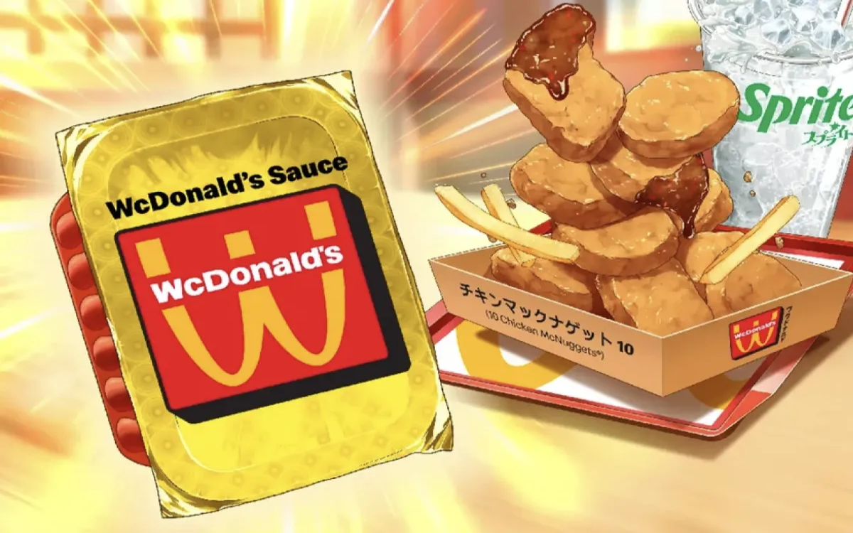 Manga in anima: McDonald's obrnil logotip na glavo