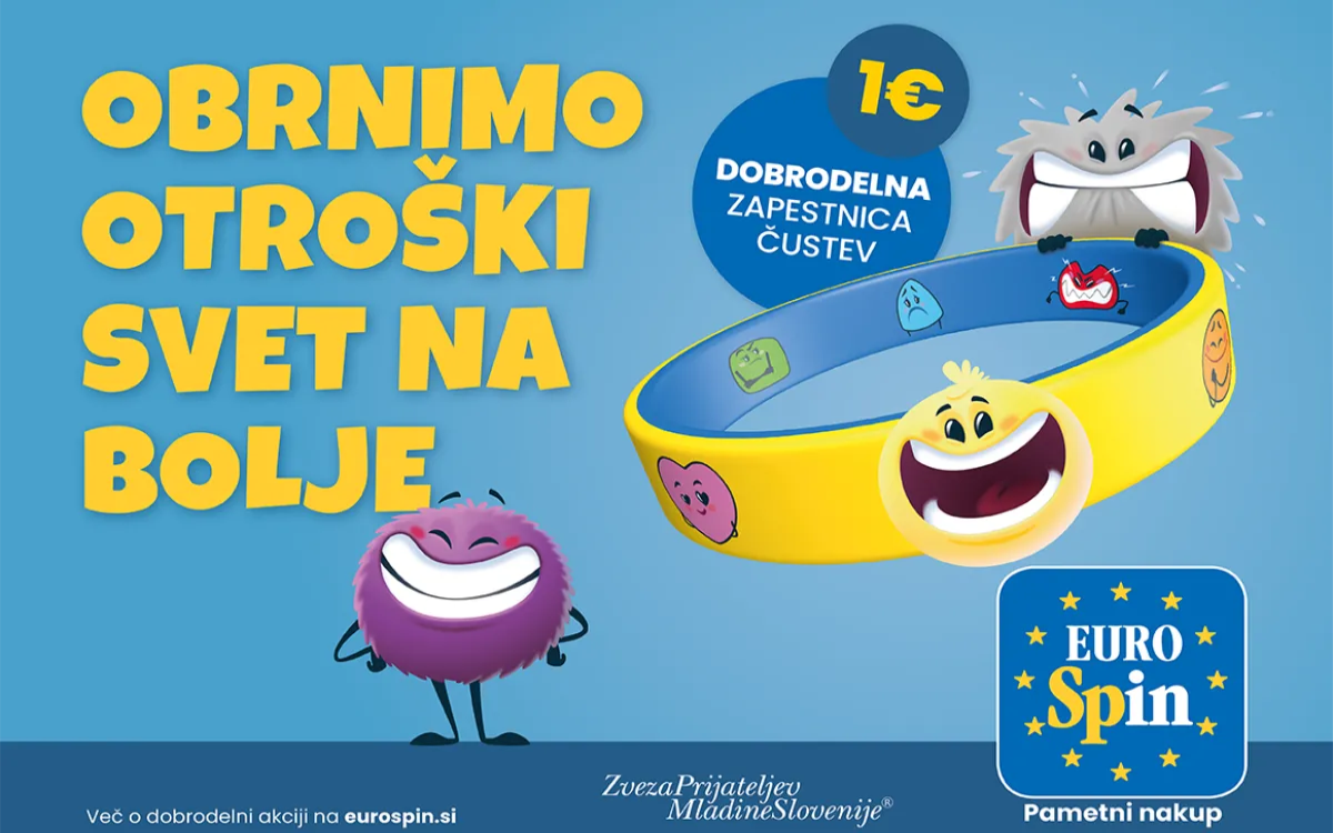 Eurospin obrača otroški svet na bolje