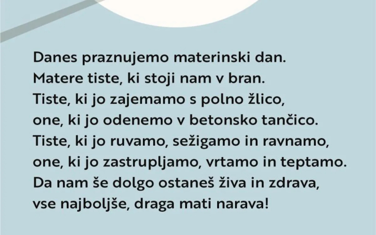 »Prebudimo se že!«
