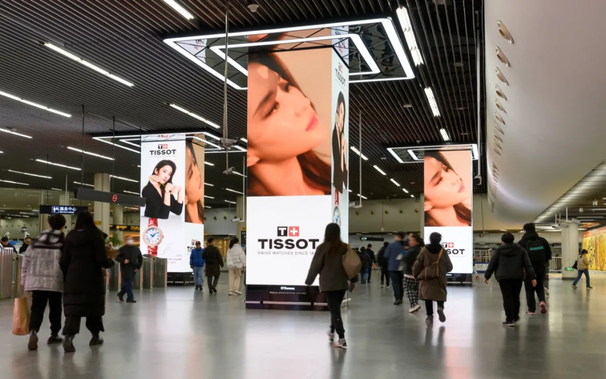 JCDecaux bo meril občinstvo na podzemni železnici