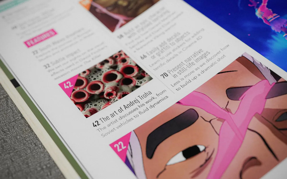 Andrej Troha v reviji 3D World