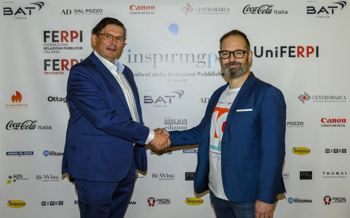 PR rimski forum pod pokroviteljstvom italijanske organizacije za odnose z javnostmi