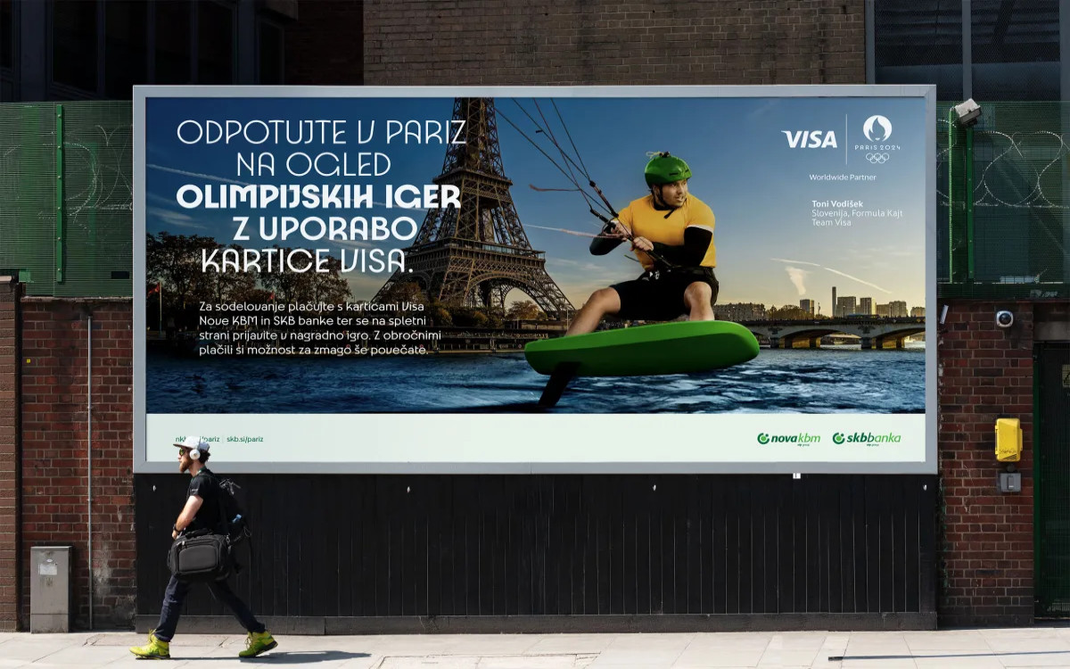 Odpotujte v Pariz na ogled olimpijskih iger z uporabo kartice Visa