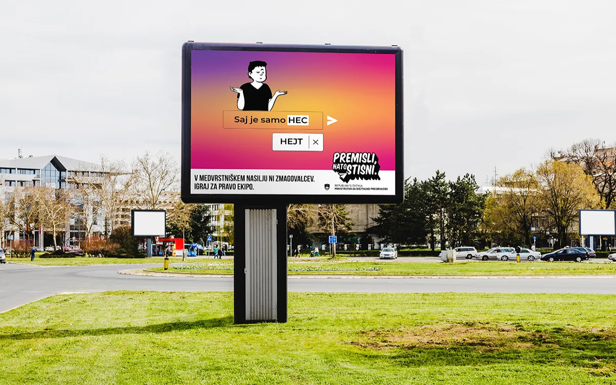 Opazili smo: Premisli, nato stisni