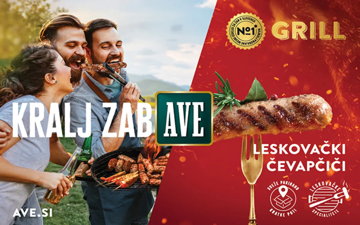 Kralj zabAVE in nove Grill skušnjAVE