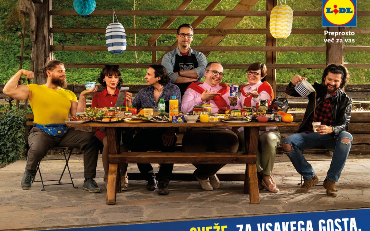 Sveže. Za vsakega gosta.