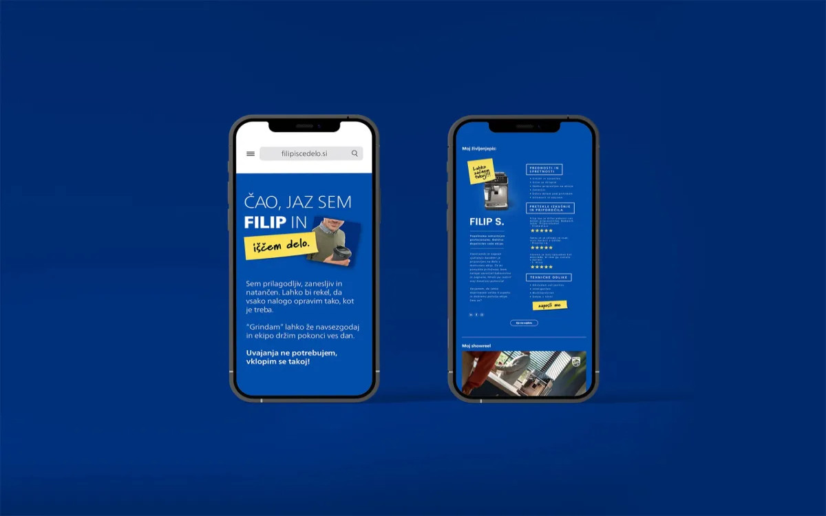 Filip S., najbolj prizadeven kandidat za novo zaposlitev