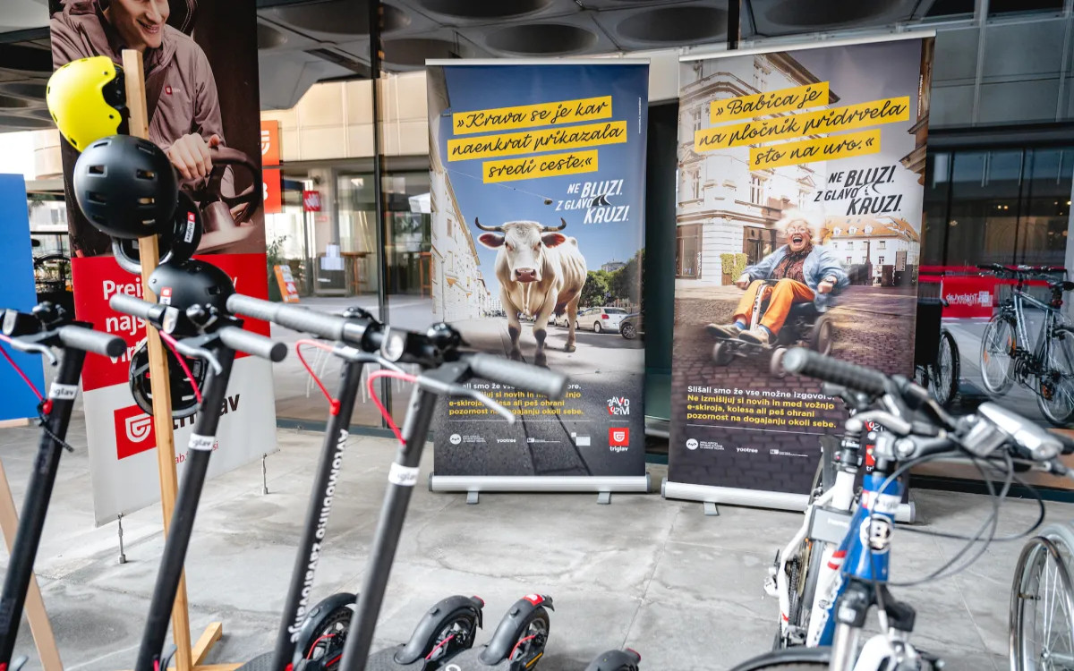 Opazili smo: Varno na e-skiro