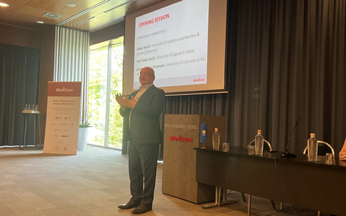 »Organizacija se mora vprašati, kaj dobrega počne za družbo«