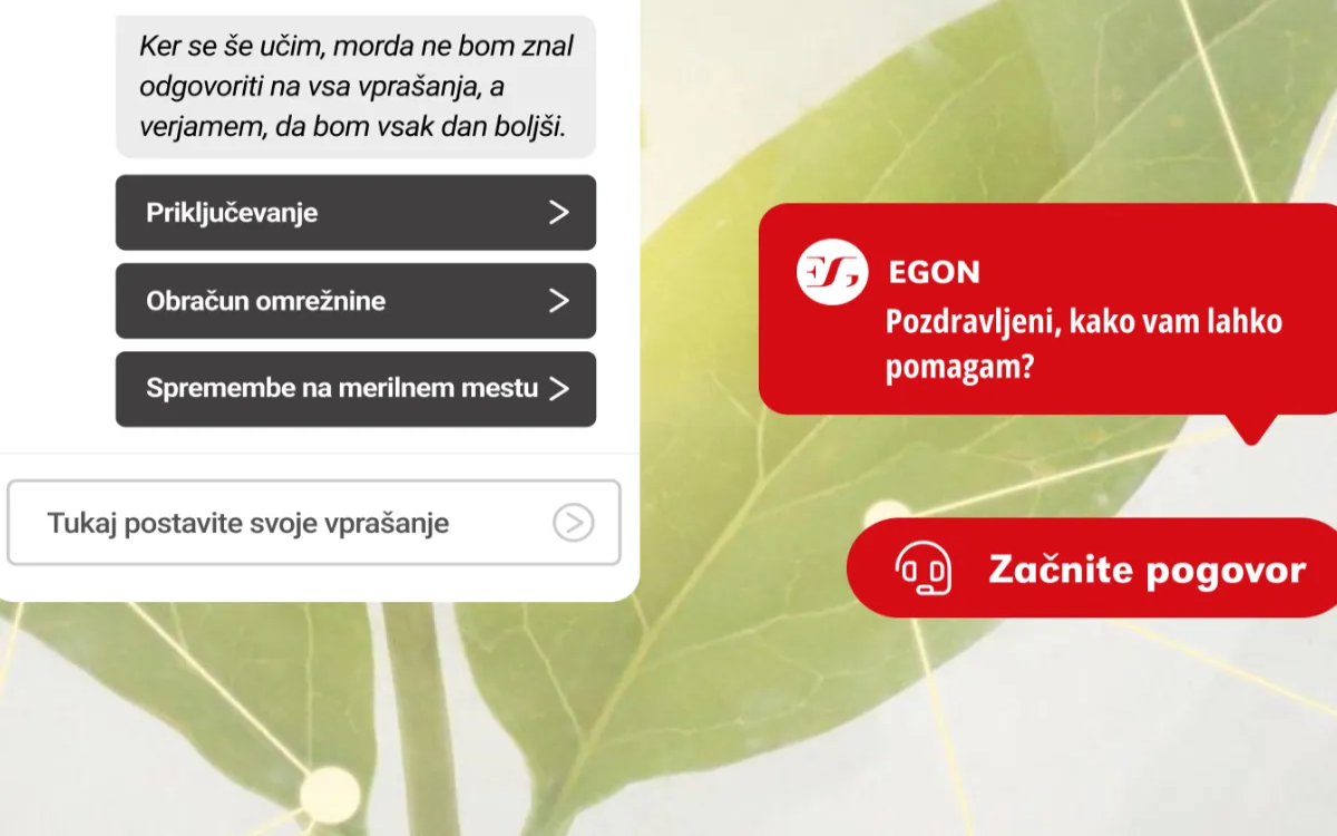 Elektro Gorenjska predstavlja virtualnega svetovalca Egona