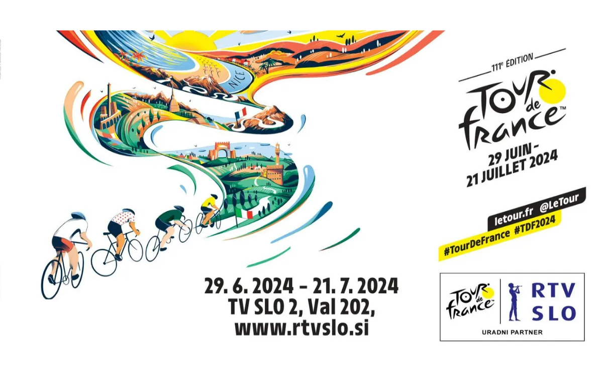 Tadej Pogačar prikoval gledalce pred male zaslone