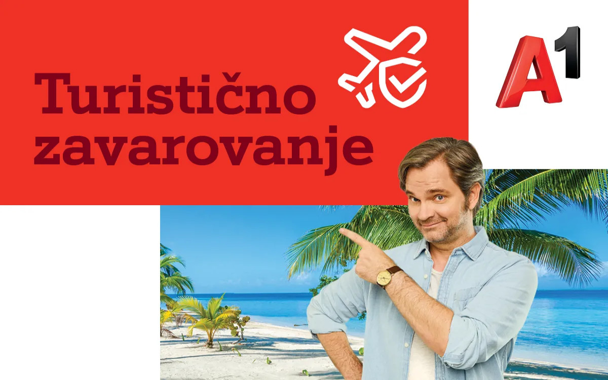 Turistično zavarovanje A1 in slovenske dopustniške prigode