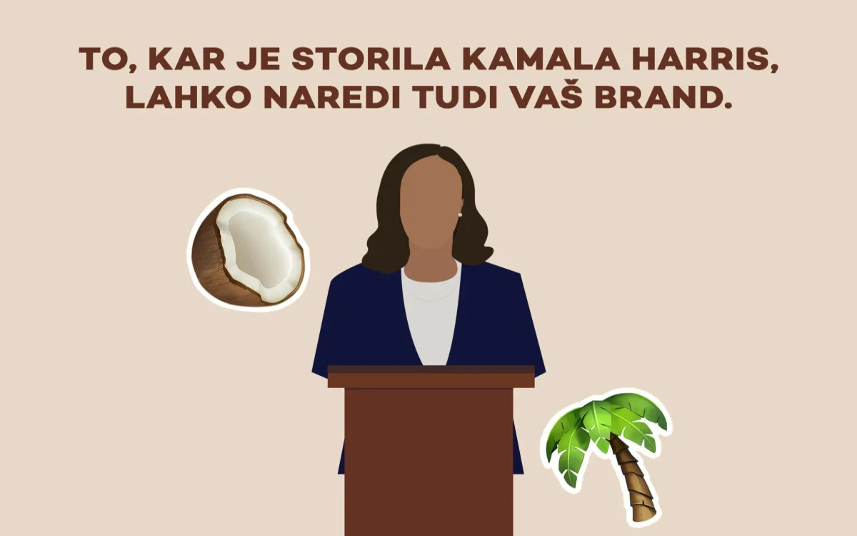 Kako je Kamala Harris v dveh dneh prevzela mlade na družbenih omrežjih 