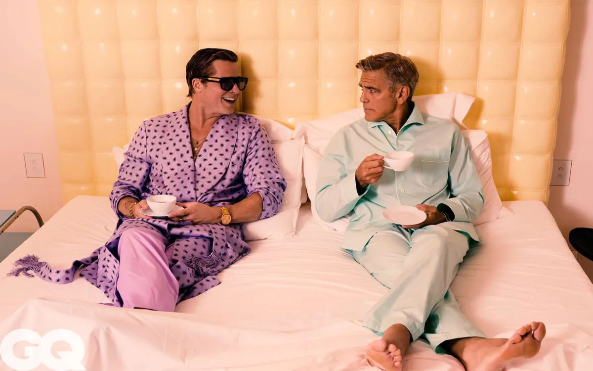 »Brad Pitt in George Clooney, najboljša prijatelja v Hollywoodu«