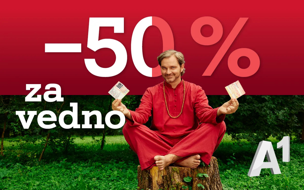 Z A1 računommm na pol boste imeli mir za vedno