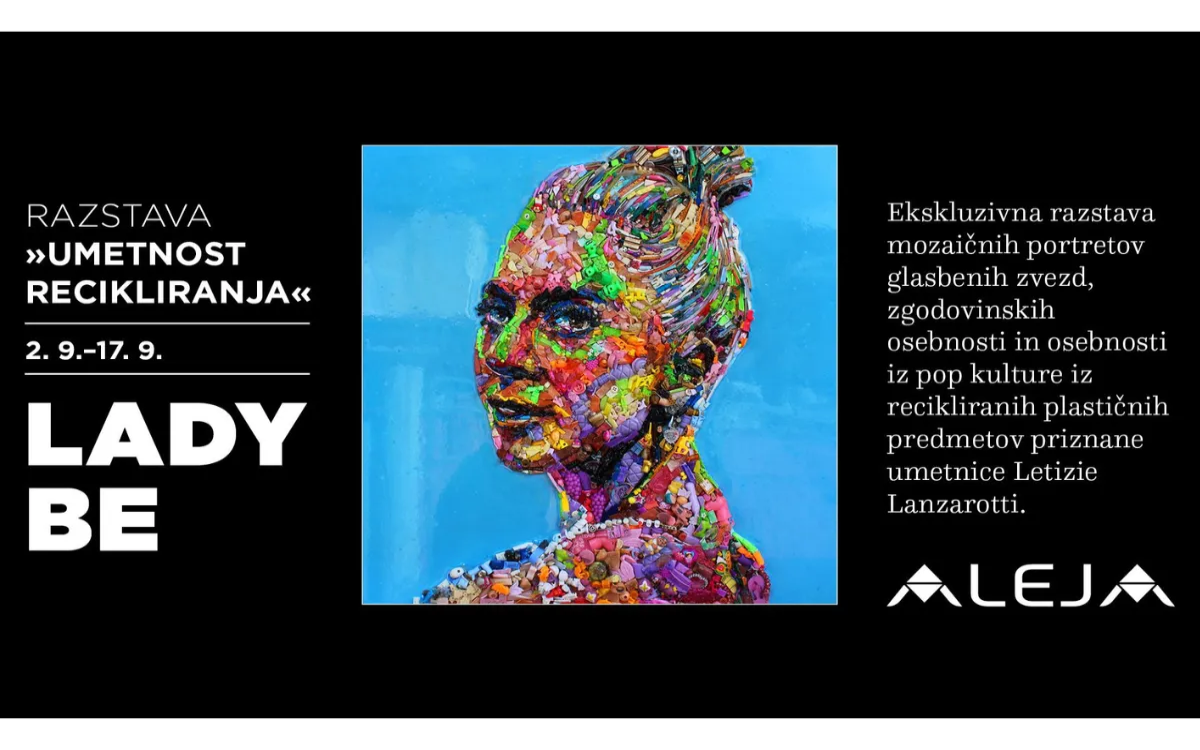 ALEJA z zavezo o trajnosti gosti eno največjih razstav iz recikliranih plastičnih predmetov