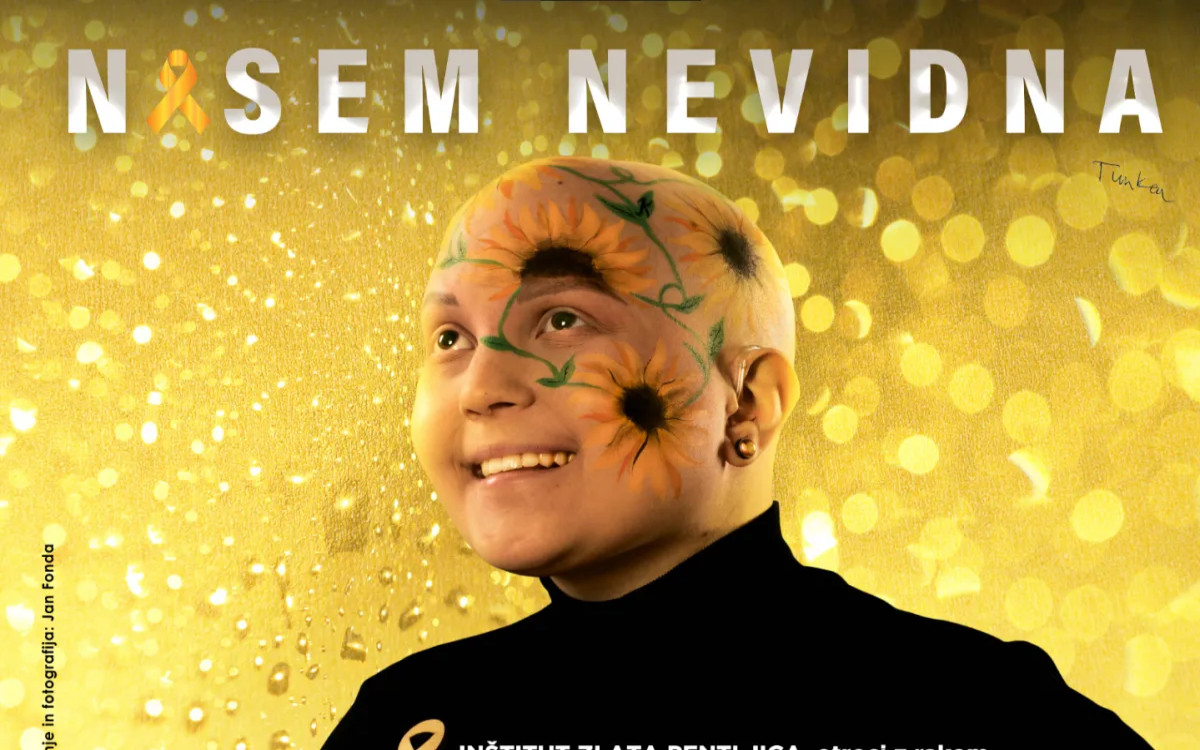 Ozaveščanje o otroškem raku z akcijo »Nisem nevidna«