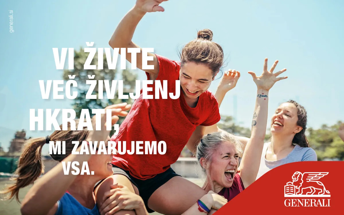 Opazili smo: Zavarovalnica Generali nagovarja mlade