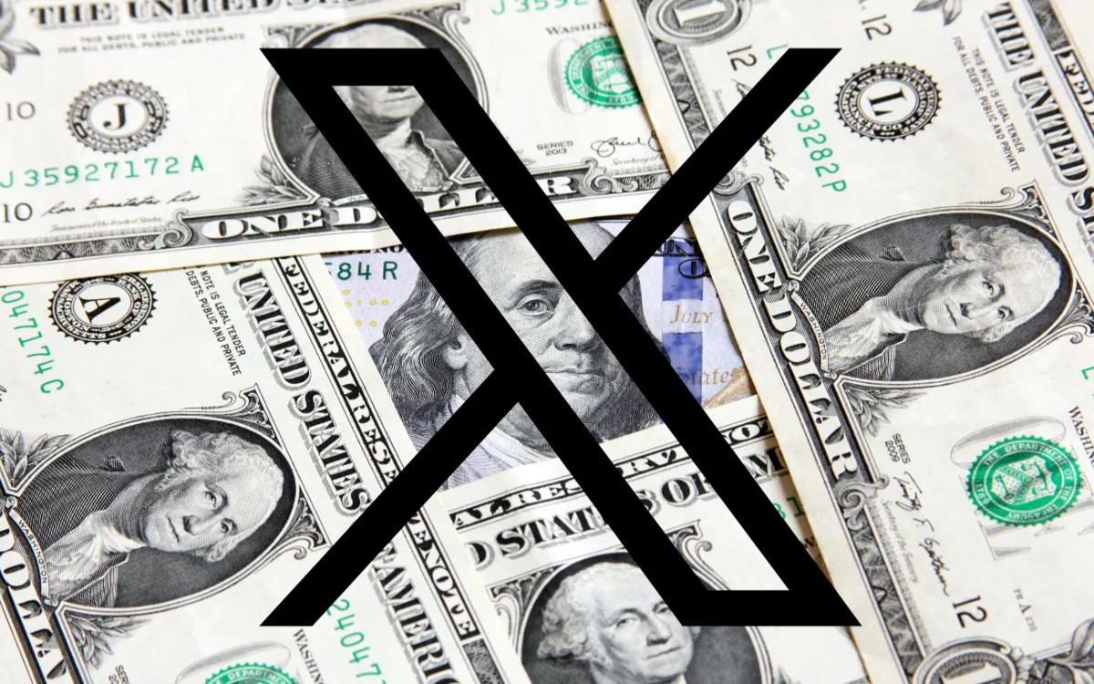 Močan padec vrednosti blagovne znamke X