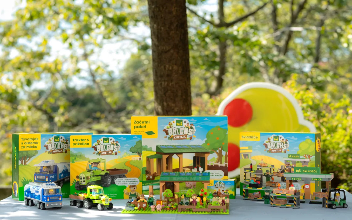 Tuš Bricks: Odmik od zaslonov