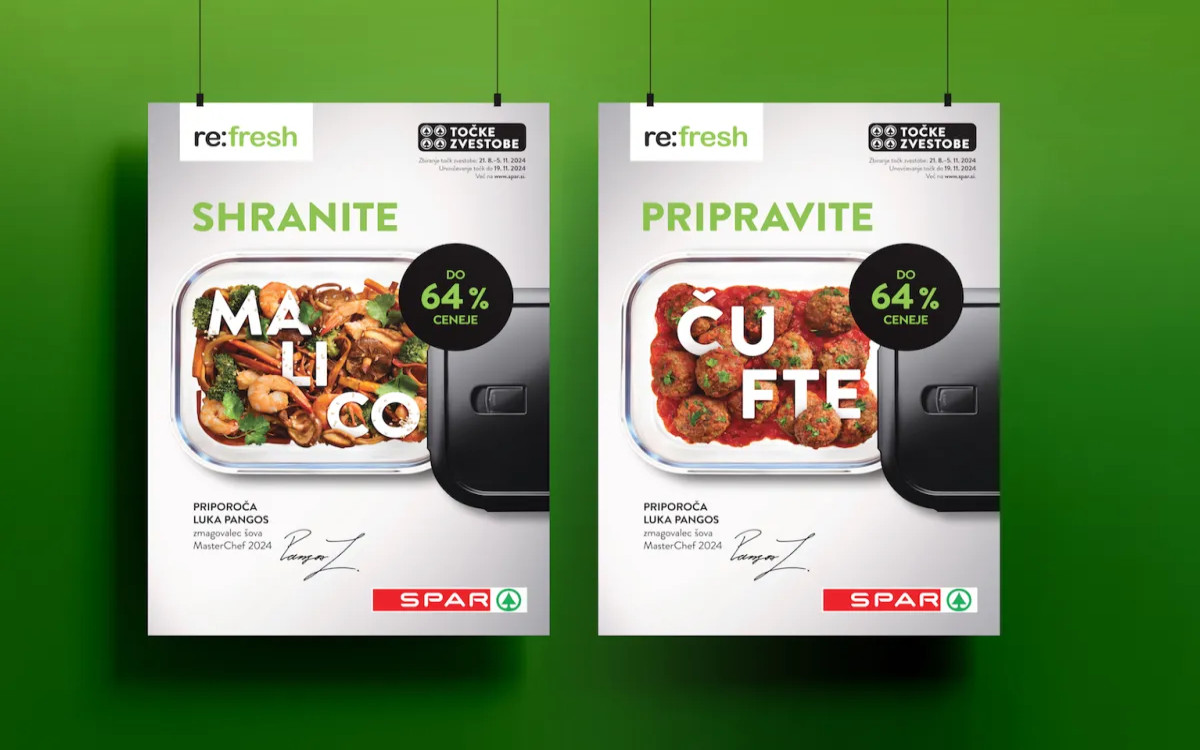 Partnerstvo Masterchefa s podaljšano svežino