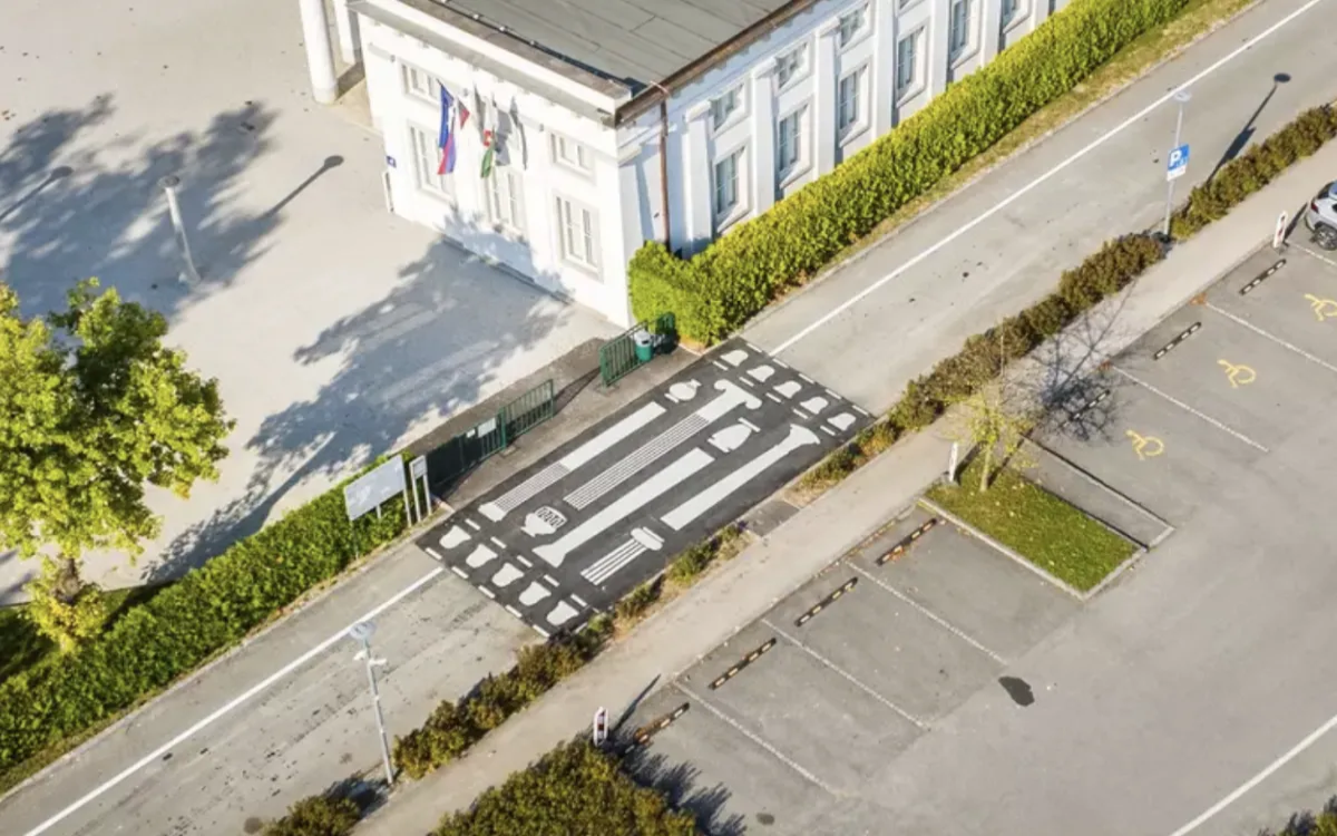 Nov kreativni prehod za pešce pri Žalah