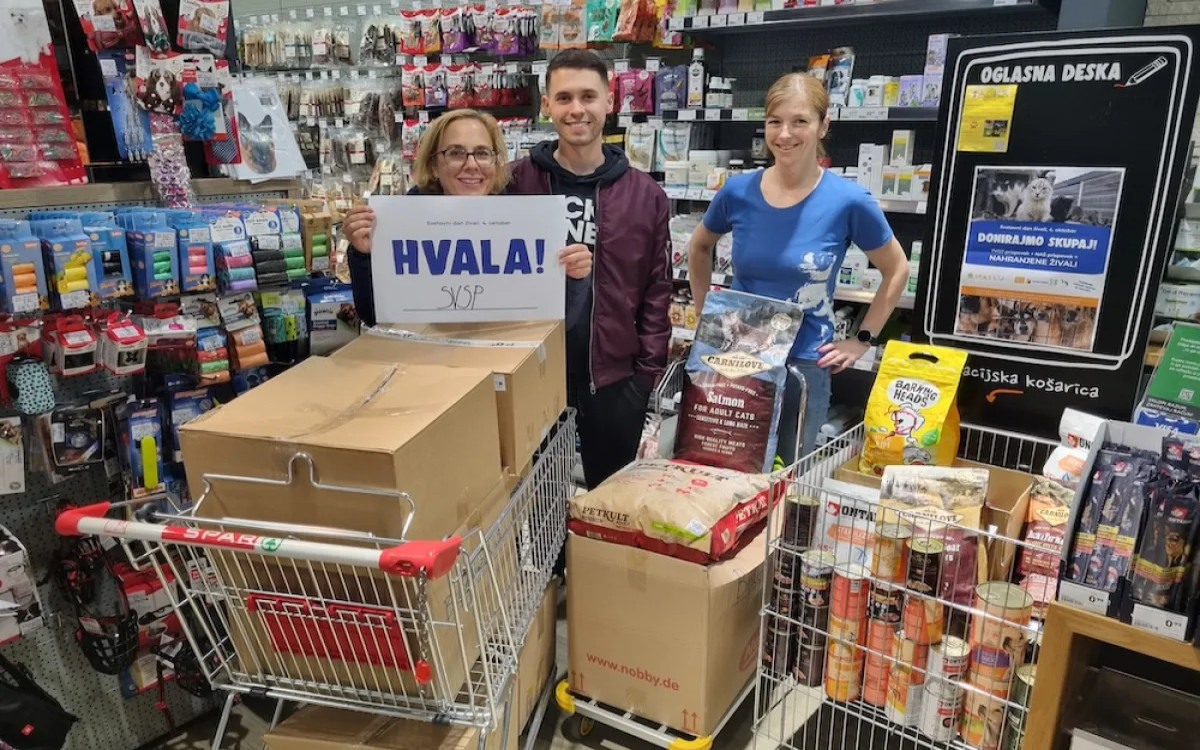 Z družbeno odgovorno kampanjo zbrali 31 ton hrane