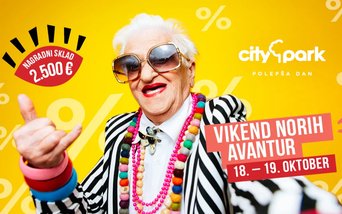 Nora zabava in nor LEGO  dogodek v Cityparku