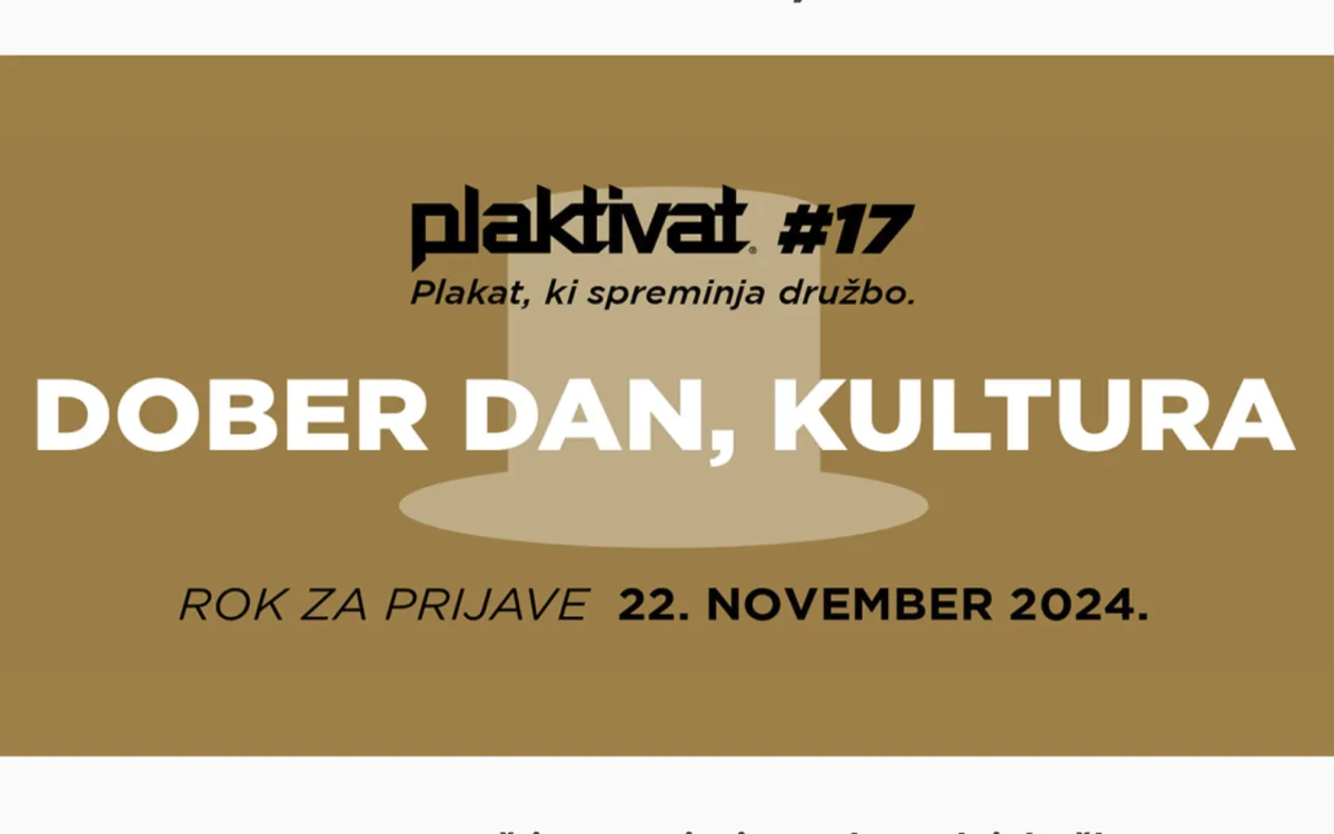 17. Plaktivat: Dober dan, kultura!