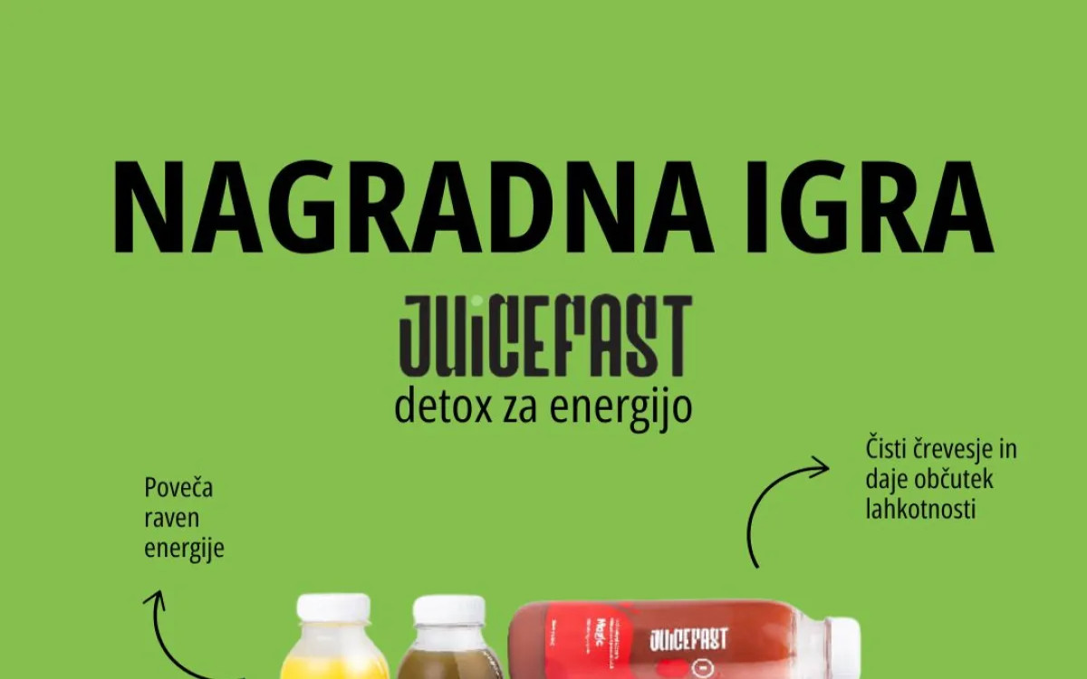 Pravila za sodelovanje v nagradnem natečaju »Juicefast«