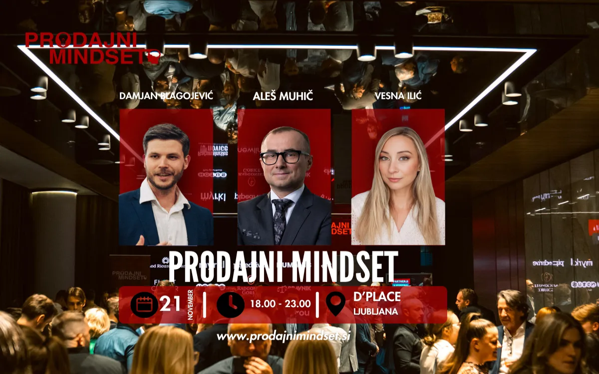 Prodajni mindset: Znanje in svežina, ki sta manjkala v Sloveniji