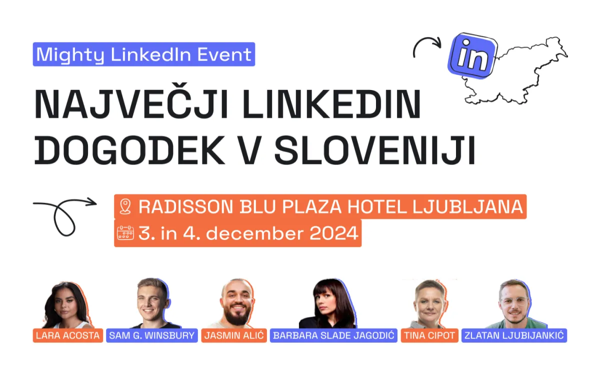 Dogodek, ki bo združil največje strokovnjake LinkedIna