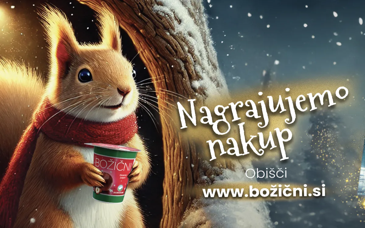 Zelene Doline: 25. obletnica Božičnega jogurta
