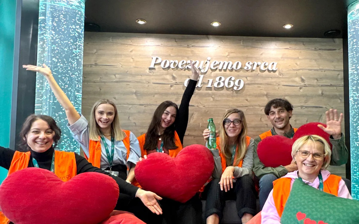 Mladi kreativci so poskrbeli za praznično podobo Radenske 