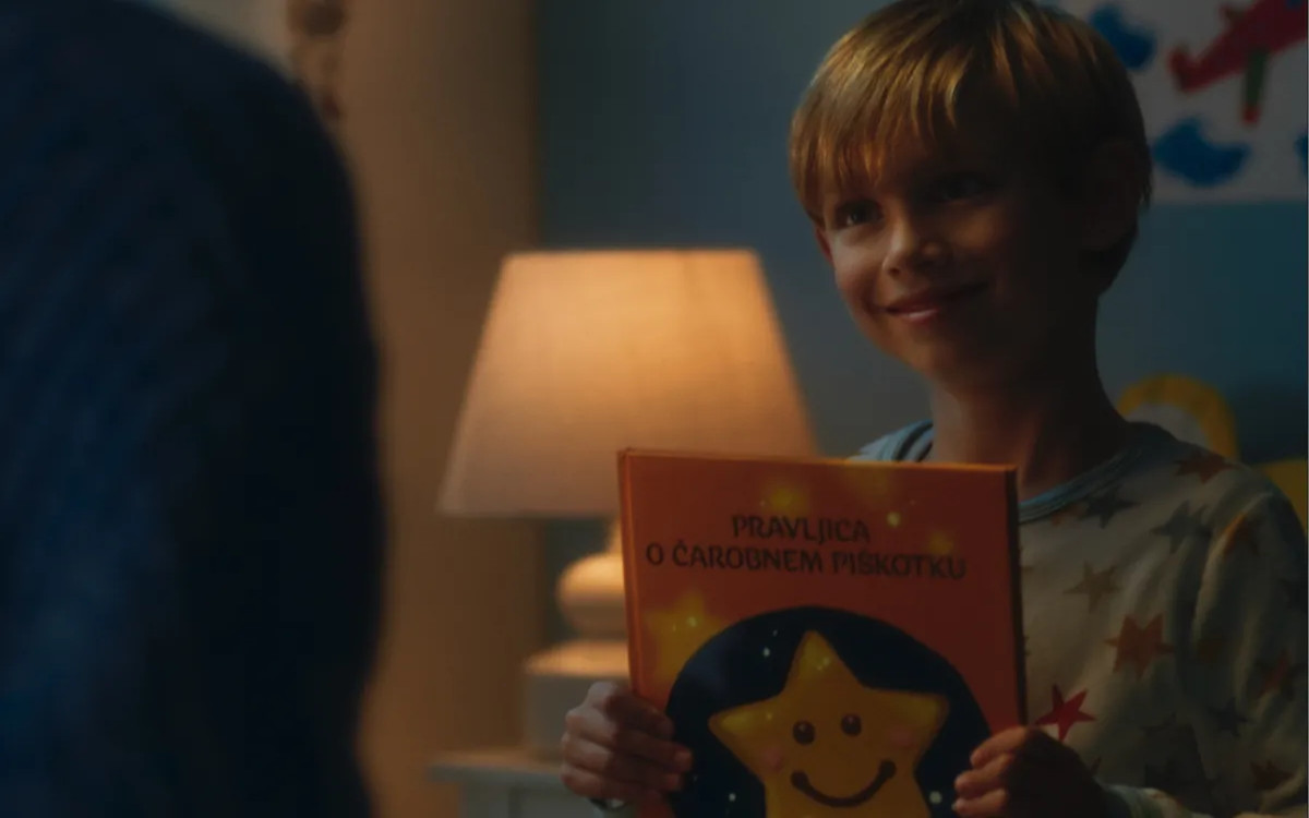 Dobrodelni Nasmeškotek oživel v pravljici