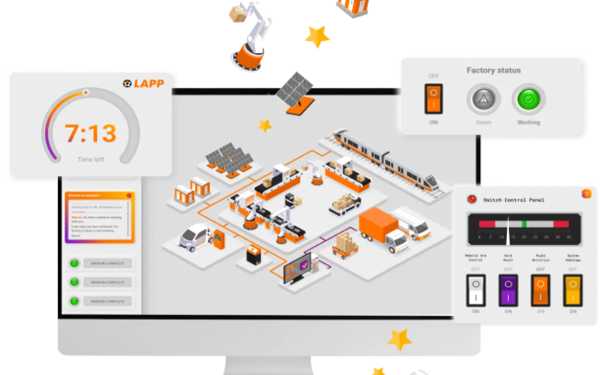 Mariborsko podjetje LAPP z zabavno igrifikacijo ob koncu leta