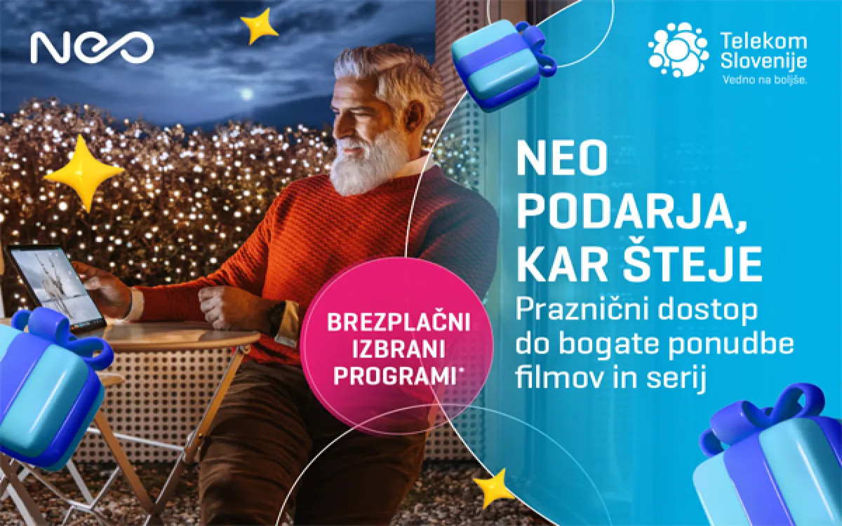 Praznično vzdušje z bogatejšo programsko shemo na NEO