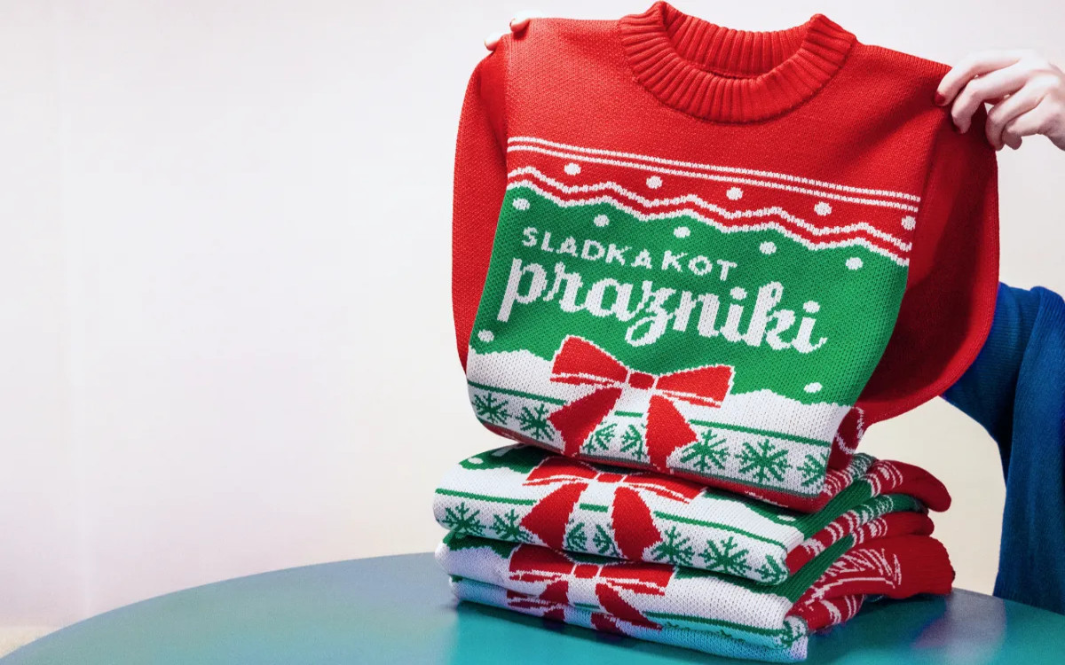 Gorenjka predstavlja svoj prvi božični pulover