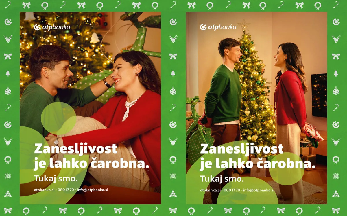 OTP banka je zanesljivo tukaj, tudi za praznike.