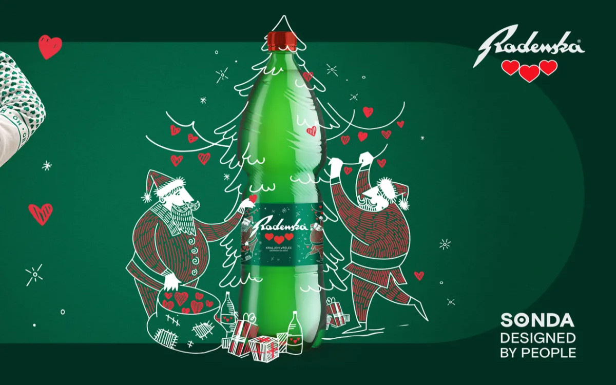 Nova praznična oblačila Radenske, ustvarjena iz src uporabnikov