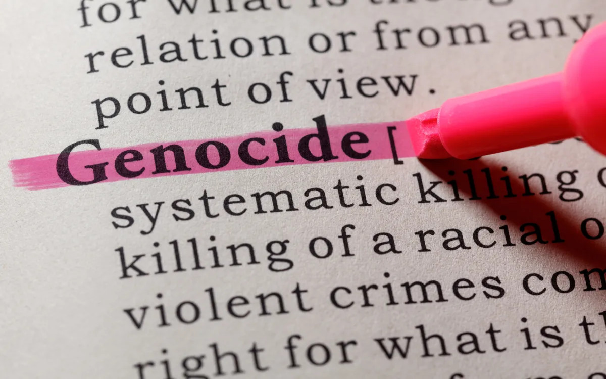 Slovenska beseda leta 2024 je genocid