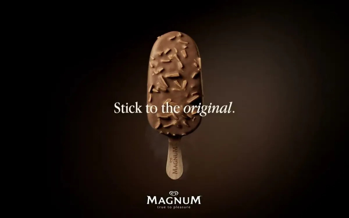 Magnum, sladoled, ki se »drži izvirnika« –  in zato prekaša tekmece