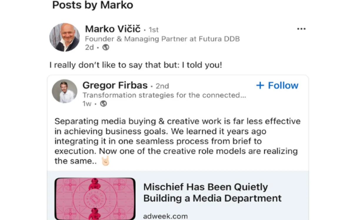 Skrb za medijski zakup Spara Slovenija v rokah Future DDB